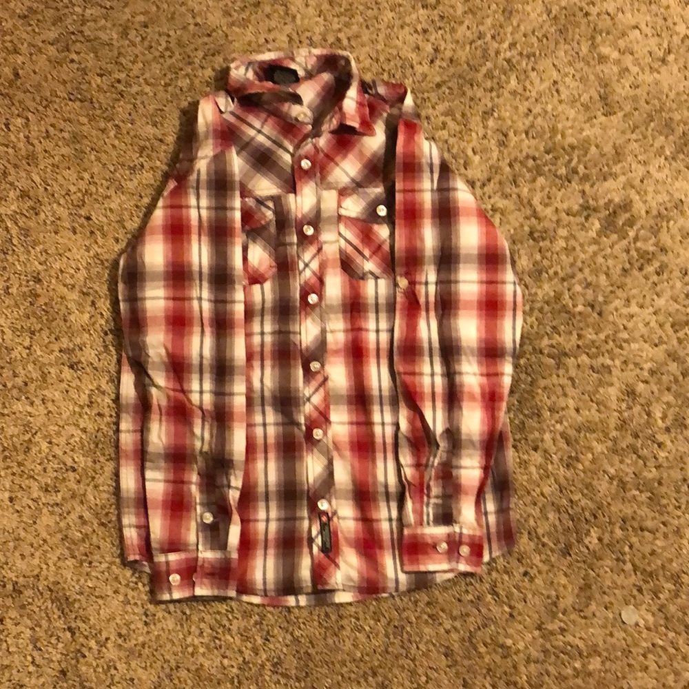 Plaid Long Sleeve Shirt